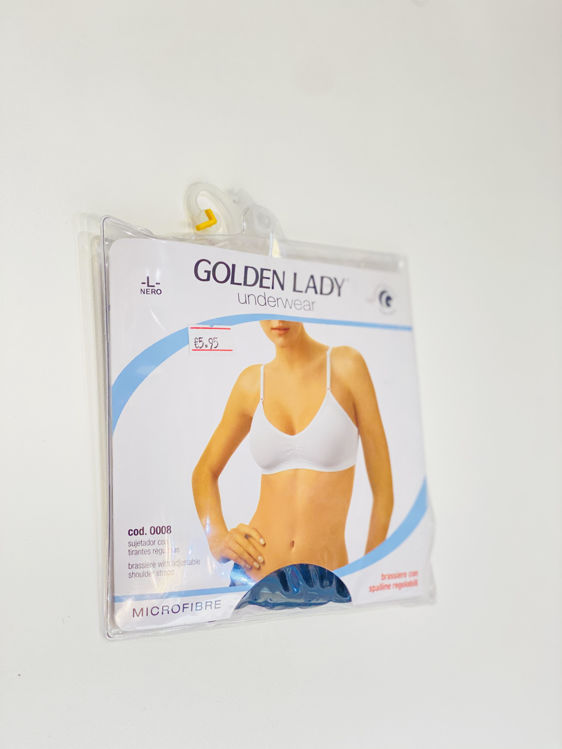 Picture of 0008-GOLDEN LADY BRASSIERE WITH ADJUSTABLE SHOULDER STRAPS